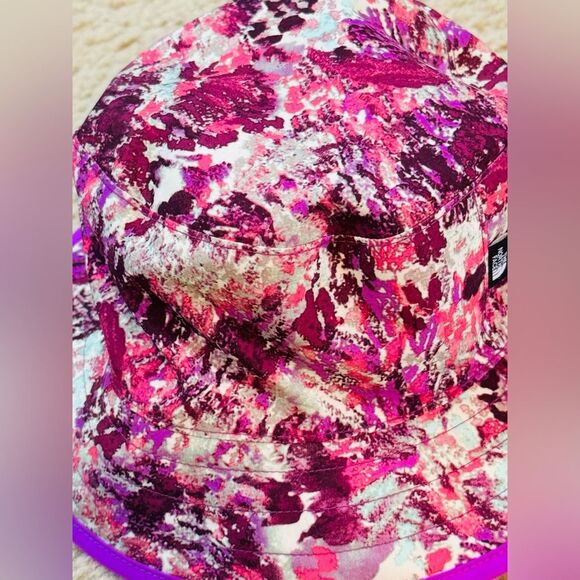 NWT The North Face Class V Reversible Bucket Hat in Violet Crocus Kids' Sz S - Picture 8 of 11